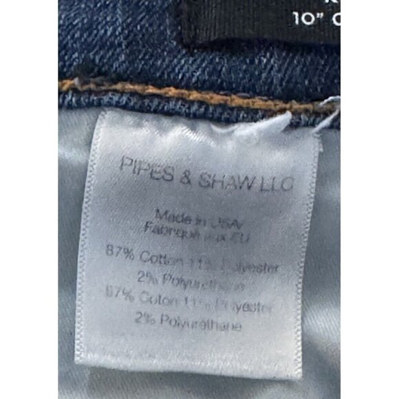 VERONICA BEARD Women's Sz 27 Kate 10" Crop Classic Wash Jeans - Picture 8 of 11